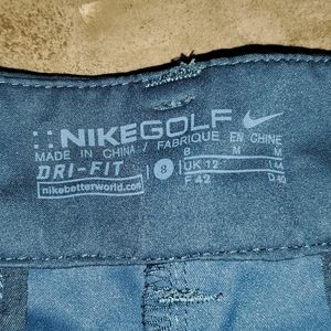 Nike women's Dri-fit golf shorts Navy 8